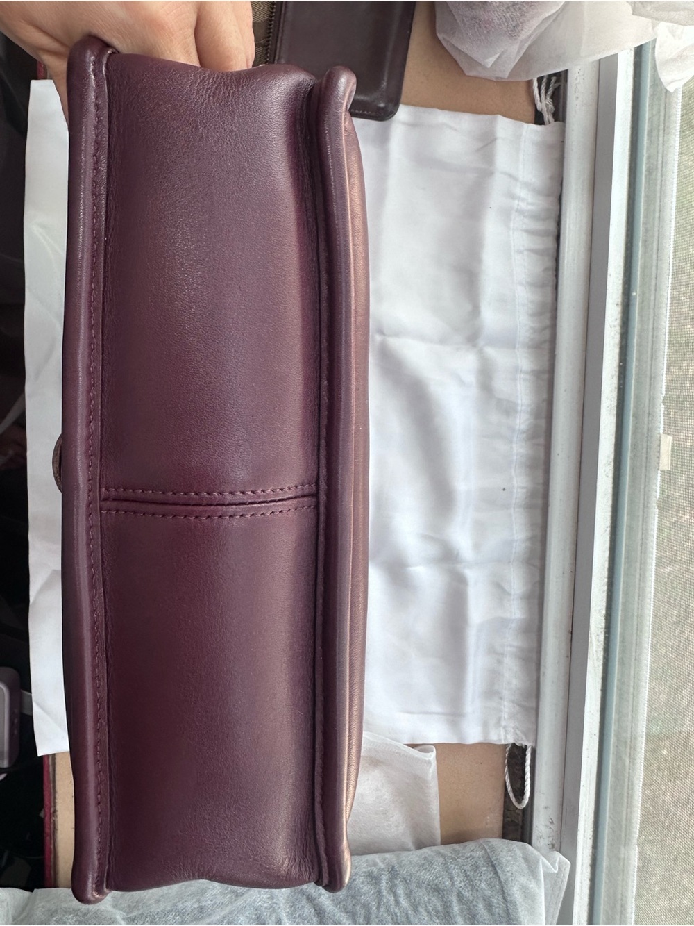 Rare Vintage Coach Willis! Currant and Nickel! - Picture 10 of 16